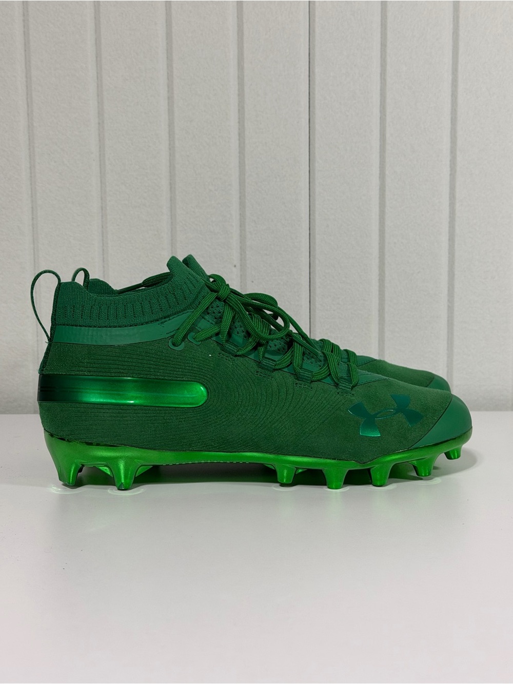 Under Armour Spotlight MC - Forest Green Football Cleats - Picture 2 of 5